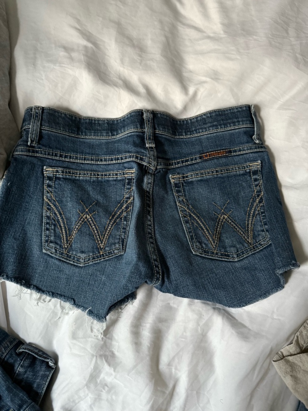Vintage denim shorts